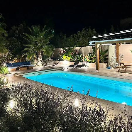 Villa Le Clos De Pierres Grande Maison Jusqu'à 28 Pers Sauna Piscine Pétanque *